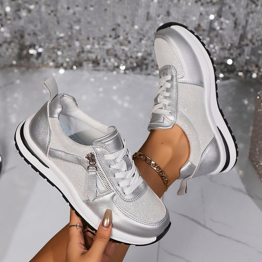 🔥Sista dagen av kampanjen – 50 % rabatt - Bekväma, trendiga sneakers för damer