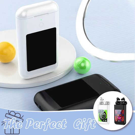 🔥Tidsbegränsat erbjudande⏳Portabla 3-i-1 laddare Multimedia Bluetooth-öronsnäckor