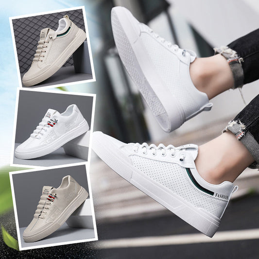 Fotvalvsstöd sneakers med andningsfunktion för herrar