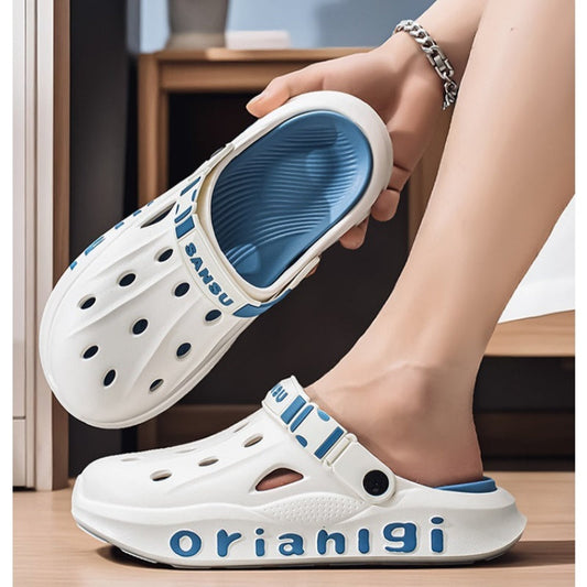 🎁Ultimat komfort🍀Tjocksulade, andningsbara och mjuka sandaler för män och kvinnor