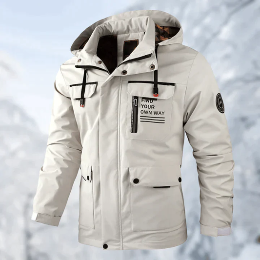 Vattentät outdoorjacka (herrmodell)