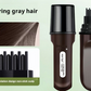 ✏️ KÖP 2 FÅ 3! ✨ 3-färgs Hårpenna för Grått Täckning - 10-sekunders Återställning med Vattenfast Formel för Omedelbar Ungdomlig Look 🌟🧴