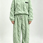 💥 HALVA PRISET — REA! 🍂 3D-präglat geometriskt mjukt loungewear-set – värmande 3D-lock, molnliknande passform ☁️ Varmt och lyxigt för hemmet, fritiden och dejter 🏠 Håll dig mysig hela vintern 🔥
