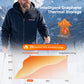 🎁2026 Nyheter 56% RABATT💥2026 Uppgraderad Unisex Hooded Casual Grafen Värmeisolerad Jacka (med innerfickor)