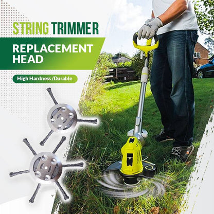 👨‍🌾Ersättningshuvud till trimmer💪 – håller sig oskadat även vid kontakt med betong/sten/hårda block, garanterat lång livslängd🌿