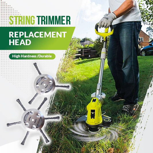 👨‍🌾Ersättningshuvud till trimmer💪 – håller sig oskadat även vid kontakt med betong/sten/hårda block, garanterat lång livslängd🌿