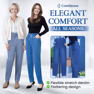 2025 HOT SALE  ⌛  SIST DAG 50% RABATT - Jeans med hög midja och superstretch för dam