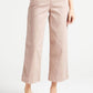 🔥2025 HOT SALE🥰Stretch Twill Cropped Byxor med vida ben