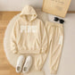 Unisexoversized hoodies & sweatpants i enfärgad modell