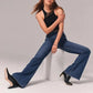Ultra High Rise Stretch Utsvängd Jeans