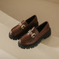 Vintage mjuka loafers för kvinnor