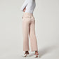 🔥2025 HOT SALE🥰Stretch Twill Cropped Byxor med vida ben