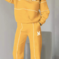 【🎊 2025 Nya produkter】🏃 Andningsbart mode sport sweatshirt - tvådelat set