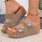 👡 50 % RABATT! 🌸 Ortopediska sandaler med kilklack – fotvalvsstöd, komfort hela dagen och perfekta för en aktiv livsstil 👣