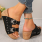 👡 50 % RABATT! 🌸 Ortopediska sandaler med kilklack – fotvalvsstöd, komfort hela dagen och perfekta för en aktiv livsstil 👣