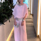 💕 2025 Vår / sommar nya kvinnors eleganta tvådelade uppsättning