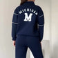 【🎊 2025 Nya produkter】🏃 Andningsbart mode sport sweatshirt - tvådelat set