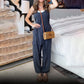 🏖️🌼 Ärmlös baggy jumpsuit för kvinnor