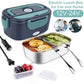 🔥2-i-1 Bärbar Dual Voltage Electric 7-delad Set Lunchbox