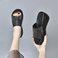 👑【35-43】👡Skimrande kilklackssandaler för kvinnor