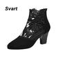 👢✨Höga klackar med spets för kvinnor, sommar och elegant