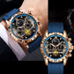 💥Exklusivt mode för män Vattentät Luminous Quartz Watch⌚