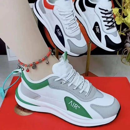 Mode Casual Andningsaktiva Bekväma Fotvalvsstöd Sneakers