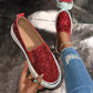 Bekväma slip-on-skor för kvinnor