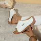 🔥 2025 Varm försäljning 50% rabatt -  Casual Wedge Slide Sandaler för kvinnor