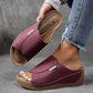 🔥 2025 Varm försäljning 50% rabatt -  Casual Wedge Slide Sandaler för kvinnor
