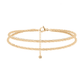 💝 50% RABATT NU! ✨ Vackert skiktat vattentätt ankelarmband – Sommarglitter, Justerbar Passform & Unik Design 🏖️