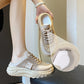 Chunky Platform Slip-On Sneakers för kvinnor