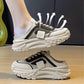Chunky Platform Slip-On Sneakers för kvinnor