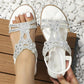 🔥Eleganta sandaler med blommor och strass