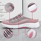Andningsbara sneakers med öppen bakdel för damer