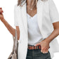 ✨Nyheter✨🌸Snygg casual kortärmad blazer för kvinnor