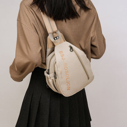 Kvinnors Ryggsäck med Flera Fack och Stor Kapacitet