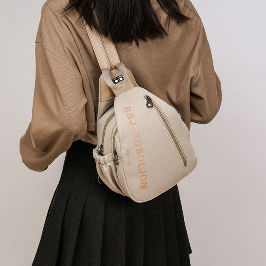 Kvinnors Ryggsäck med Flera Fack och Stor Kapacitet