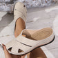 👡Helig dag 60% rabatt - Sandaler med rund tå för kvinnor🔥