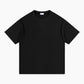T-shirt med rund hals och textur för herrar Casual Versatile