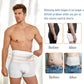 🎁Få din mage att försvinna på nolltid🏋️‍♂️Högmidjade shorts för män som döljer magen