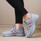 Damernas Andningsbara Outdoor-sneakers – Friska fötter överallt! Mjuk, stötdämpande sula – skyddar dina leder på långa promenader.