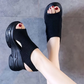 ❄️Last Dagskampanj- 49%Off❄️Women's Wedge Sandals med öppen tå✨