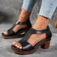 🔥  Het försäljning - Spara 49% rabatt 🔥 Sandaler med hög klack för kvinnor-Arch Support Sandaler för kvinnor