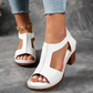 🔥  Het försäljning - Spara 49% rabatt 🔥 Sandaler med hög klack för kvinnor-Arch Support Sandaler för kvinnor