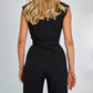 (🎁2025 Hot Sale🎁)🤩💃Ärmlös jumpsuit med vida ben för kvinnor