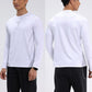 Casual långärmad snabbtorkande sport-T-shirt för män