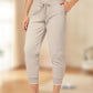 🎁Sista dagen 49 % rabatt🔥Dam 2026 Ultra Soft Lounge Capri Joggers Sweatpants Athletic Yoga med fickor