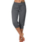 🎁Sista dagen 49 % rabatt🔥Dam 2026 Ultra Soft Lounge Capri Joggers Sweatpants Athletic Yoga med fickor