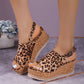 Casual Wedge-sandaler med plattform för kvinnor